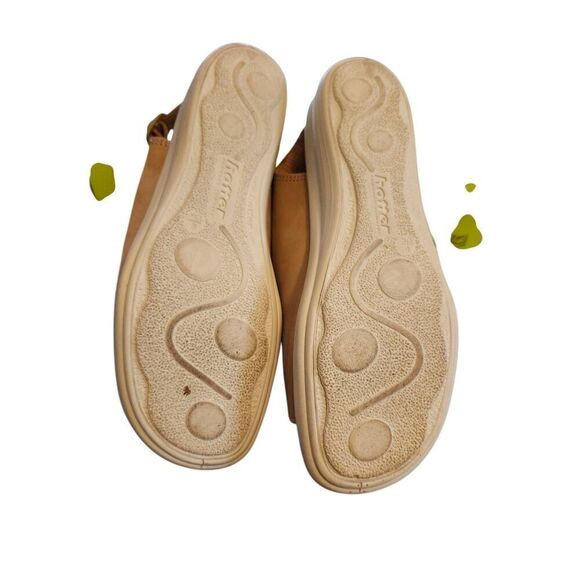 Hotter Comfort Concept Women's Leather Tan Brown Sandals Adjustable Size 8 US - Picture 3 of 5